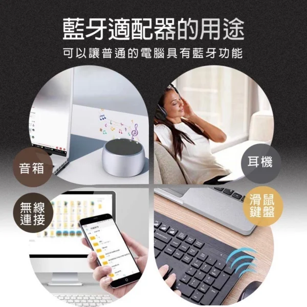 台灣瑞昱晶片USB藍牙5.0接收器